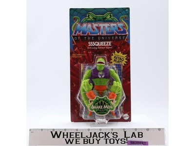 Sssqueeze Masters of the Universe 2023 Mattel Action Figure NEW MOSC SEALED