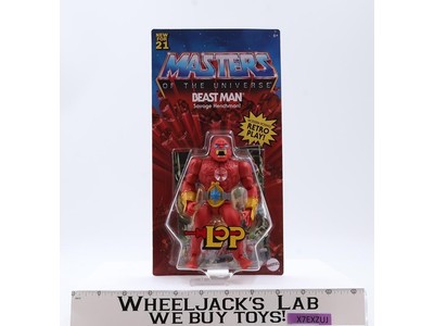 Beast Man Masters of the Universe 2021 Mattel Action Figure NEW MOSC SEALED