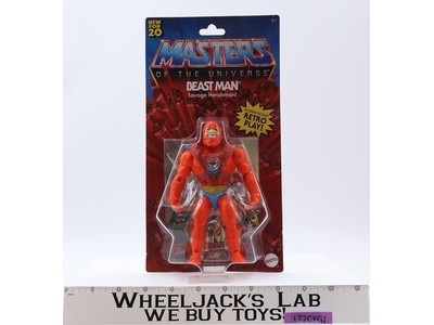 Beast Man Masters of the Universe 2020 Mattel Action Figure NEW MOSC SEALED