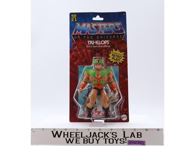 Tri-Klops Masters of the Universe 2020 Mattel Action Figure NEW MOSC SEALED