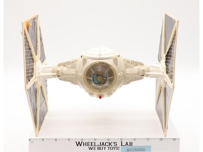 Imperial Tie Fighter WHITE 100% Complete Star Wars 1978 Vintage Kenner Vehicle