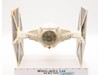 Imperial Tie Fighter WHITE 100% Complete Star Wars 1978 Vintage Kenner Vehicle