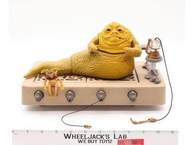 Jabba the Hutt Throne Room 100% Complete Star Wars ROTJ 1983 Kenner Playset