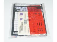 Venom PACKET Sticker Decal Sheet Stickers 1985 G1 Transformers Vintage