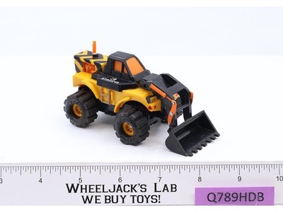 Peachtree Playthings STOMPER Work Force #3 Front End Loader YELLOW 1998 WORKS