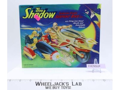 Shiwan Khan Serpent Bike The Shadow 1994 Kenner Action Figure NEW MISB SEALED