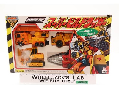 Brave Police J-Decker Super Build Tiger 1994 Takara Action Figure NEW MIB
