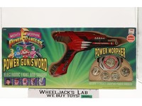 Power Gun/Sword + Power Morpher WORKS Mighty Morphin Power Rangers 1993 Bandai