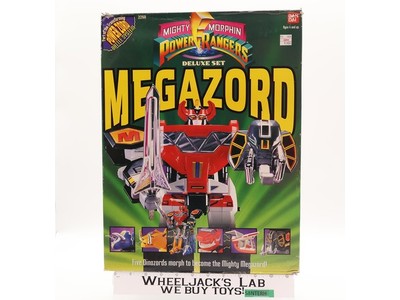 Deluxe Set Megazord 100% Complete Mighty Morphin Power Rangers Bandai Figure