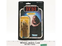 Bib Fortuna 65 Back-A Taiwan Star Wars ROTJ 1983 Kenner Action Figure NEW SEALED