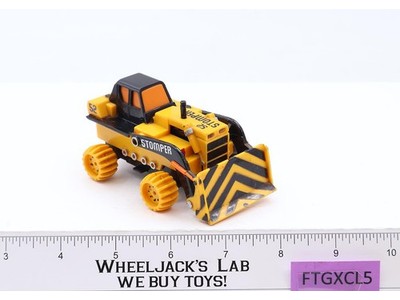 Peachtree Playthings 4x4 STOMPER Work Force #52 Bulldozer YELLOW 1998 WORKS