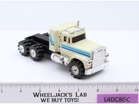 Mack SEMI STOMPER Schaper Road King White w/ Blue Stripes 1980's Vtg Light Works