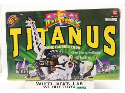 Titanus Carrier Zord Mighty Morphin Power Rangers 1993 Bandai Action Figure