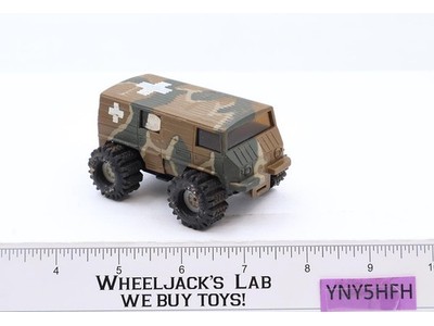 Ambulance 4x4 Mobile Force Military STOMPER Schaper 1980s Vtg Light/Motor WORKS!