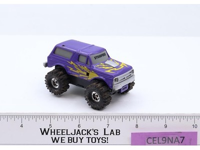 Peachtree Playthings STOMPERS 4x4 X-Treme Street Nitro Burner PURPLE 1998 Works!