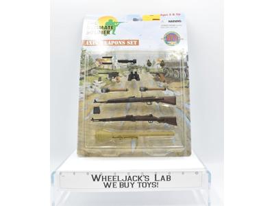 WWII Axis Weapons Set 12" Accessories 2000 NEW MOSC 21st Century Toys