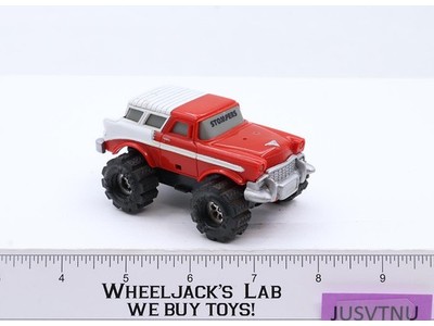 Peachtree Playthings STOMPERS 4x4 Chevy Nomad Draggin' Wagon RED 1998 Works!