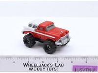 Peachtree Playthings STOMPERS 4x4 Chevy Nomad Draggin' Wagon RED 1998 Works!