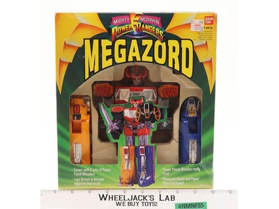 #2220 Megazord Mighty Morphin Power Rangers 1993 Bandai 10" Action Figure
