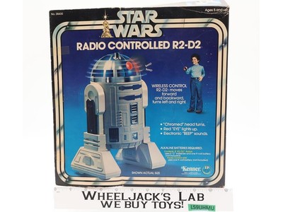 Radio Controlled R2-D2 100% Complete Star Wars 1978 Vintage Kenner Action Figure