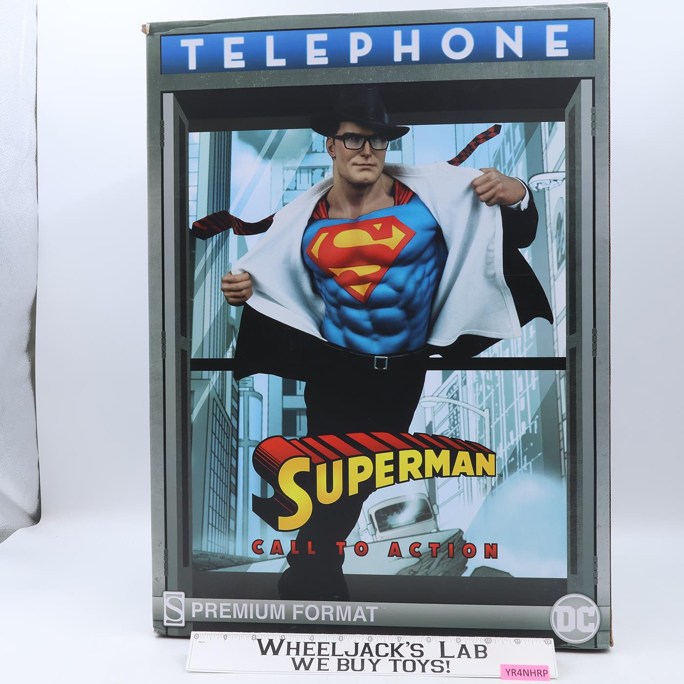 Superman Call to Action Premium Format Statue Sideshow Collectibles 0107/2500