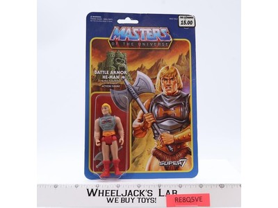 Battle Armor He-Man Masters of the Universe Super7 2017 Mattel Figure NEW SEALED