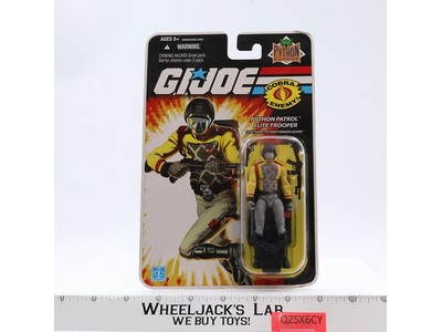 Python Crimson Guard GI Joe Python Patrol 2008 Hasbro Figure NEW MOSC SEALED