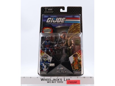 Cobra Commander and Gung Ho Comic Two Pack 2008 Gi Joe Hasbro NEW MOSC SEALED
