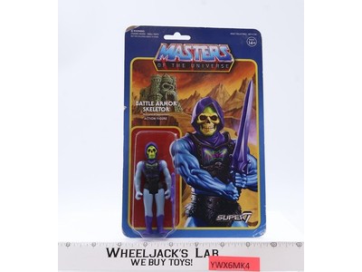 Battle Armor Skeletor Masters of the Universe Super7 2017 Mattel NEW MOSC SEALED