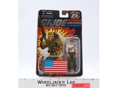 First Sergeant Duke GI Joe 25th Anniversary 2007 Hasbro Action Figure NEW SEALED