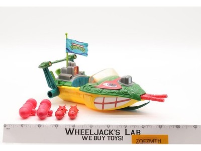 Raph's Sewer Speedboat Teenage Mutant Ninja Turtles TMNT 1991 Playmates Vehicle