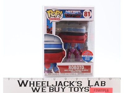 #81 Roboto Masters of the Universe Toy Tokyo 2021 Funko Pop! Vinyl Figure NEW