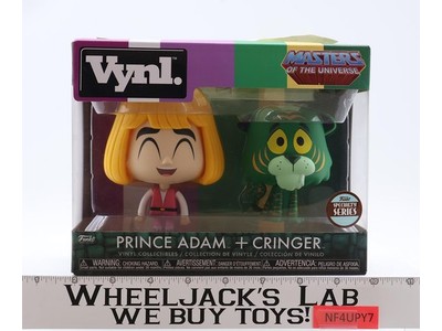 Prince Adam + Cringer Masters of the Universe 2018 Funko Specialty Series NEW