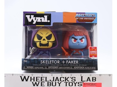Skeletor + Faker Masters of the Universe 2018 Summer Convention Funko NEW SEALED