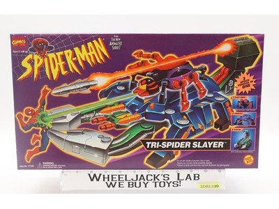 Tri-Spider Slayer Spider-Man Marvel Comics 1994 ToyBiz Vehicle NEW MISB SEALED