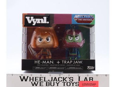 He-Man + Trap Jaw Masters of the Universe 2018 Funko Vnyl. NEW SEALED