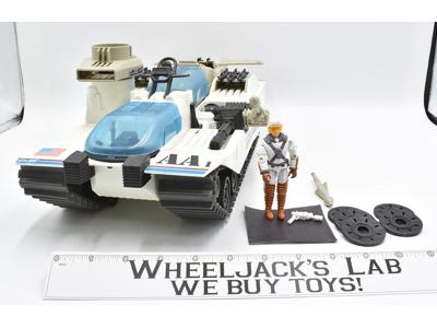 Avalanche Artic Tank 1990 Gi Joe Vintage Action Figure Vehicle Hasbro
