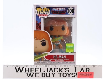 #106 He-Man Masters of the Universe Summer Convention 2022 Funko Pop! NEW