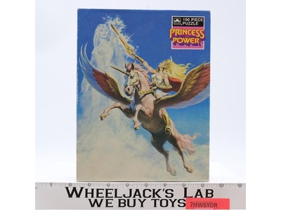 Princess Power She-Ra 100 Piece Puzzle 100% Complete 1986 Golden Design Mattel