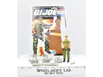 Rock &amp; Roll V2 W/Cardback 100% Complete GI Joe 1989 Hasbro Action Figure Vintage
