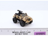 Tinco Peachtree STOMPER Battle Ready Armed Jeep TAN 1990s Vtg Not Working