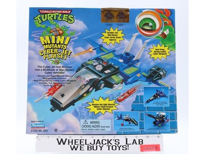 Cyber-Jet Playset Teenage Mutant Ninja Turtles Mini Mutants TMNT 1995 NEW SEALED