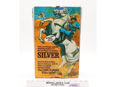 Silver Horse The Lone Ranger Rides Again 1973 Hubley Figure W/ Original Box