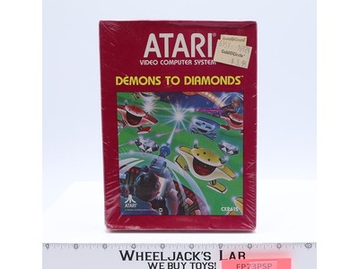 Demons To Diamonds Atari 2600 1982 NEW SEALED Video Game Cartridge