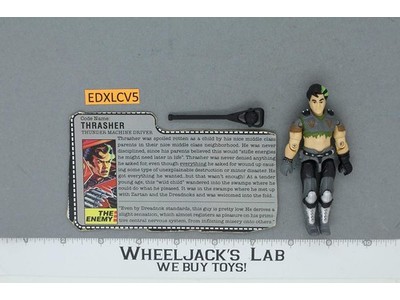 Thrasher V1 100% Complete G.I. Joe 1986 Hasbro Vintage Action Figure