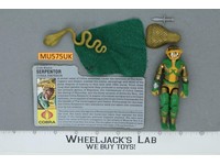 Serpentor V1 100% Complete G.I. Joe 1986 Hasbro Vintage Action Figure