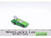 SMASH HIT #7 Crack-Ups GREEN w/ Yellow Hot Wheels Blackwall 1983 1985 Mattel Vtg