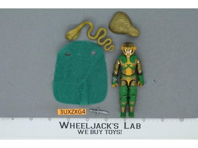 Serpentor V1 100% Complete G.I. Joe 1986 Hasbro Vintage Action Figure