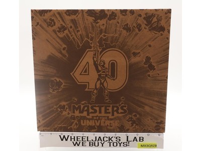 He-Man Through The Ages Masters of the Universe 40th Anniversary 4-Pack NEW MIB