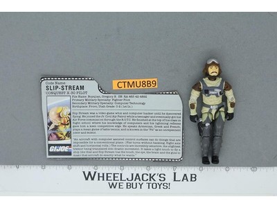 Slip-Stream V1 100% Complete G.I. Joe 1986 Hasbro Vintage Action Figure